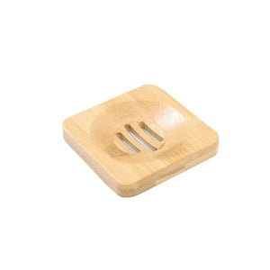 Wooden Bamboo Soap Dish RustyCat Retail