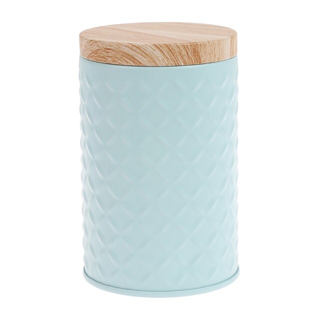 Round Wood Storage Box RustyCat Retail