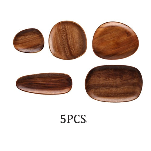 Wood Tableware Set RustyCat Retail