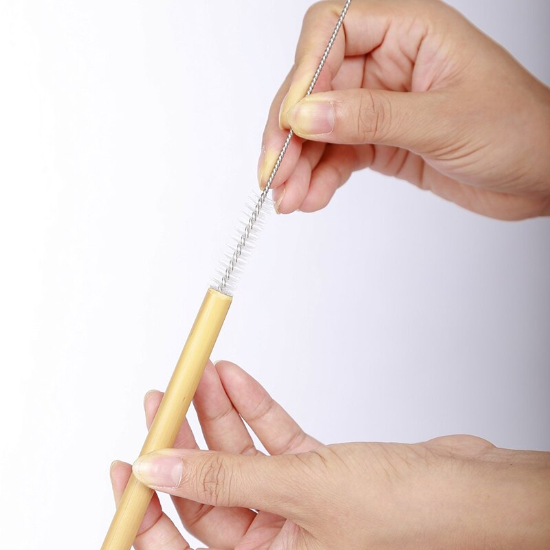 Bamboo Straw Set RustyCat Retail