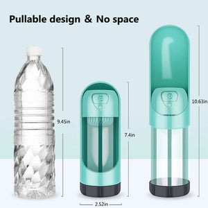 Portable Pet Water Bottle RustyCat Retail