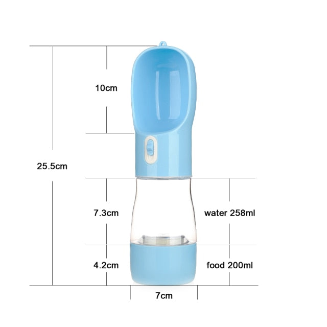 Pet Dog Water Bottle Feeder RustyCat Retail