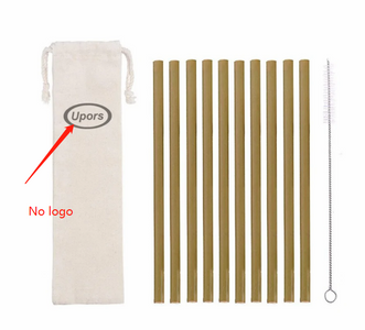 Bamboo Straw Set RustyCat Retail