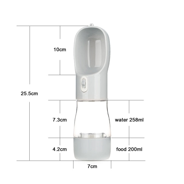 Pet Dog Water Bottle Feeder RustyCat Retail