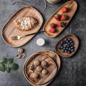 Wood Tableware Set RustyCat Retail