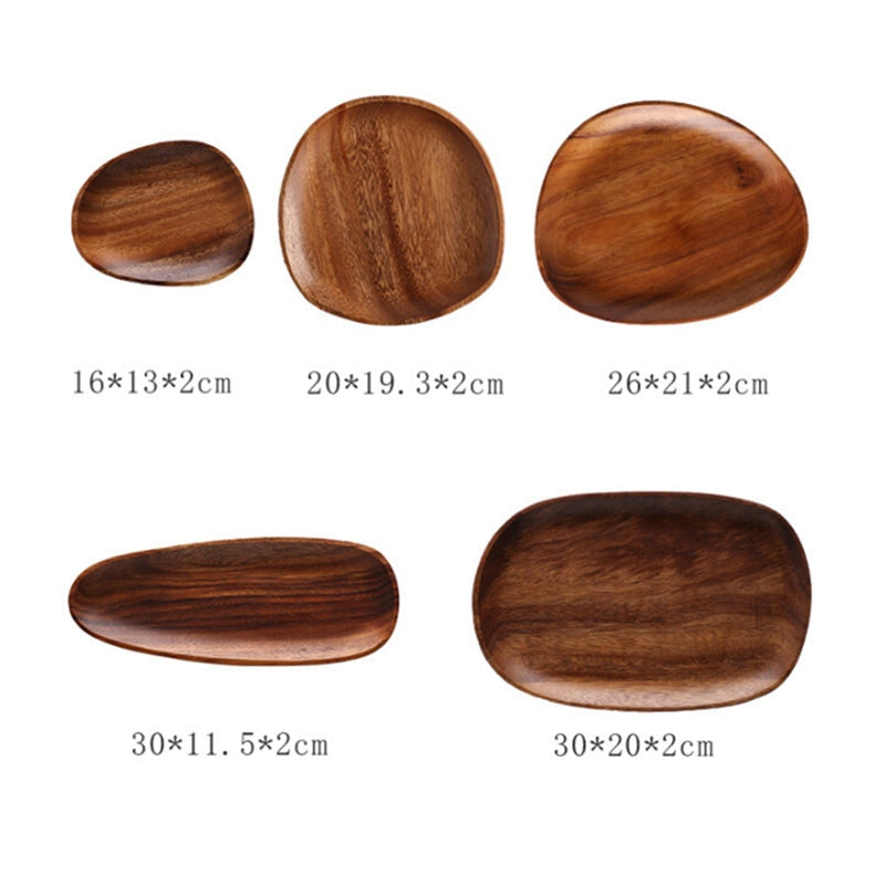 Wood Tableware Set RustyCat Retail