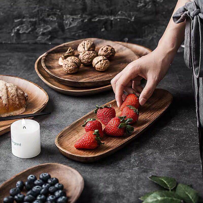 Wood Tableware Set RustyCat Retail