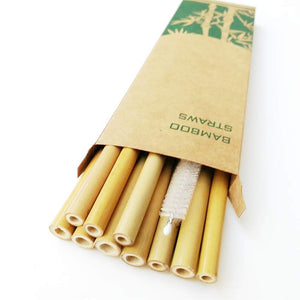 Bamboo Straw Set RustyCat Retail