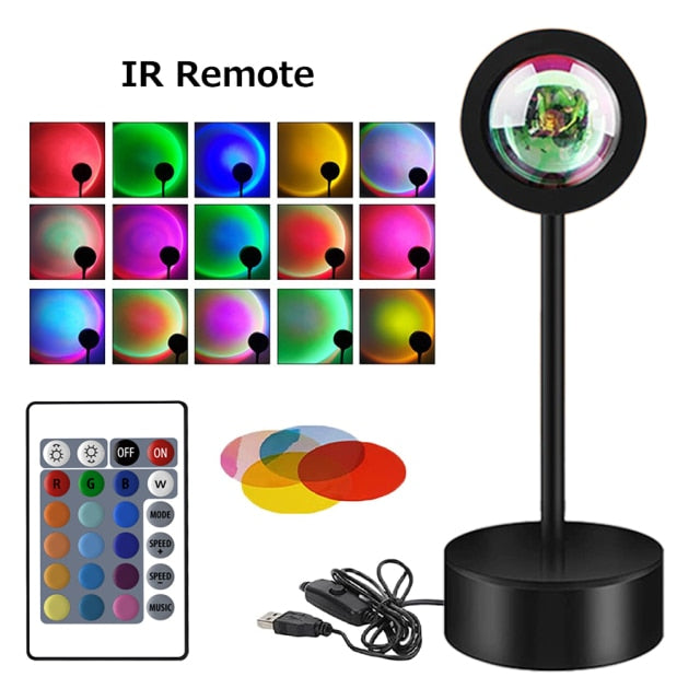 Bluetooth Sunset Lamp RustyCat Retail