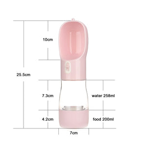 Pet Dog Water Bottle Feeder RustyCat Retail