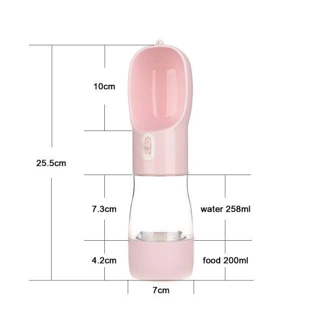 Pet Dog Water Bottle Feeder RustyCat Retail