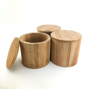 Bamboo Barrel Pots RustyCat Retail