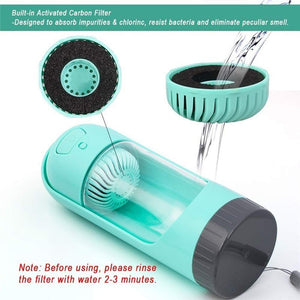 Portable Pet Water Bottle RustyCat Retail