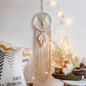 Star and Moon Macrame Wall Decor RustyCat Retail