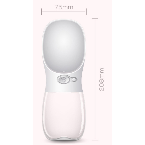 Portable Pet Water Bottle RustyCat Retail