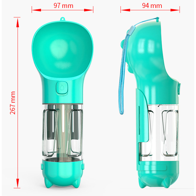 Portable Pet Water Bottle RustyCat Retail