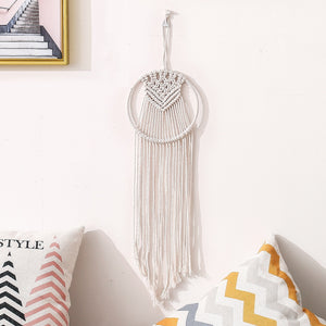 Star and Moon Macrame Wall Decor RustyCat Retail